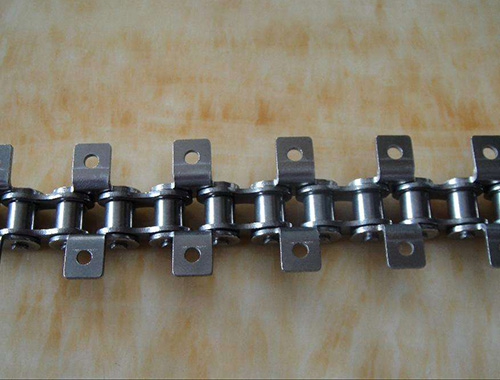 Roller chain for short pitch conveying