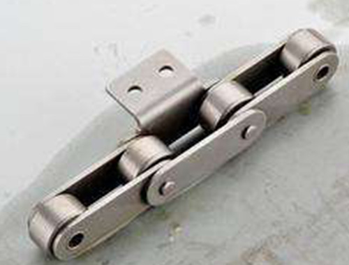 Double pitch precision roller chain