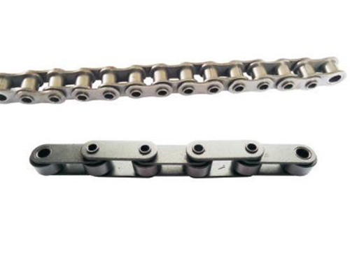 Pin shaft chain and hollow shaft chain